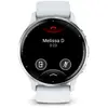 Image de Montre connectée en acier inoxydable avec boîtier et bracelet en silicone Garmin Venu® 3 45 mm TU