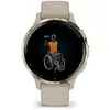 Image de Montre connectée en acier inoxydable avec boîtier et bracelet en silicone Garmin Venu® 3S 41 mm TU