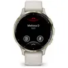 Image de Montre connectée en acier inoxydable avec boîtier et bracelet en silicone Garmin Venu® 3S 41 mm TU