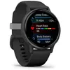 Image de Garmin Vivoactive 5 AMOLED 42 mm - Noir avec bracelet Silicone Noir - Wifi GPS (010-02862-10)