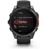 Image de fenix 8 AMOLED 47mm Acier Gray avec bracelet noir en occasion ou reconditionné