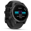 Image de Garmin - Montre GPS - Fenix E Amoled 47mm Acier Gray - Noir