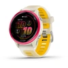 Image de Garmin - Montre connectée - Forerunner 570 42mm Ivory/Pink/Orange en Titane - Beige