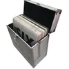 Image de Retro Musique KXRM 03 flight case pour disques vinyles (argentÃ©)