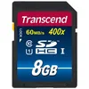 Image de Transcend Premium - Carte mÃ©moire flash - 8 Go - UHS Class 1 / Class10 - 400x - SDHC UHS-I