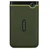 Image de Transcend StoreJet 25M3 Slim - Disque dur - 1 To - externe (portable) - 2.5" - USB 3.0 - vert militaire