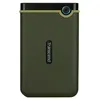 Image de Transcend StoreJet 25M3 - Disque dur - 2 To - externe (portable) - 2.5" - USB 3.1 Gen 1 - AES 256 bits - vert militaire