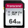 Image de Transcend 300S - Carte mÃ©moire flash - 64 Go - Video Class V10 / UHS-I U1 / Class10 - SDXC UHS-I
