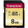 Image de Transcend 500S - Carte mÃ©moire flash - 8 Go - UHS-I U1 / Class10 - SDHC UHS-I