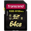 Image de Transcend 700S - Carte mÃ©moire flash - 64 Go - Video Class V90 / UHS-II U3 / Class10 - SDXC UHS-II