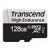 Image de Transcend 350V - Carte mÃ©moire flash (adaptateur SD inclus(e)) - 128 Go - UHS-I U1 / Class10 - microSDXC UHS-I
