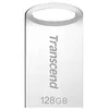 Image de Transcend JetFlash 710 - ClÃ© USB - 128 Go - USB 3.1 Gen 1 - argent