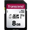 Image de Transcend 410M - Carte mÃ©moire flash - 8 Go - A1 / Video Class V10 / UHS-I U1 / Class10 - microSDHC UHS-I