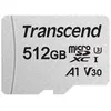 Image de Transcend 300S - Carte mÃ©moire flash (adaptateur inclus(e)) - 512 Go - A1 / Video Class V30 / UHS-I U3 / Class10 - microSDXC