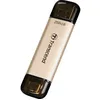 Image de Transcend JetFlash 930C - ClÃ© USB - 256 Go - USB 3.2 Gen 1 / USB-C - or