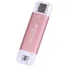 Image de Transcend ESD310P - SSD - 2 To - externe (portable) - USB 3.2 Gen 2x1 (USB-C connecteur) - rose