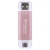 Image de Transcend ESD310P - SSD - 512 Go - externe (portable) - USB 3.2 Gen 2x1 (USB-C connecteur) - rose