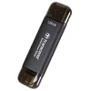 Image de Transcend ESD310C Technologie Thunderbolt 128 Go USB Type-A / USB Type-C USB 3.2 Gen 2x2 Noir