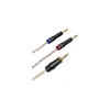 Image de Meze Furukawa PCUHD plaqué Argent tressé - Câble jack 3,5 mm vers double jack mono 3,5 mm de 1,3 m