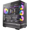 Image de Antec AX67 ARGB - Mid tower jeux - ATX - panneau latÃ©ral fenÃªtrÃ© (verre trempÃ©) - pas d'alimentation - USB/Audio