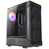 Image de Antec VX320 ARGB - Mid tower jeux - ATX - panneau latÃ©ral fenÃªtrÃ© (verre trempÃ©) - pas d'alimentation - USB/Audio