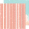 Image de Set Sail Papier imprimé Canvas Stripes Peach