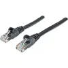 Image de Intellinet 342049 cÃ¢ble de rÃ©seau Noir 1 m Cat6 U/UTP (UTP)