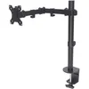 Image de Manhattan Support de bureau pour TV/moniteurs (Bras articulÃ©), Ã©crans 13" Ã  27", fixation Ã  l'arriÃ¨re par pince, CompatibilitÃ© VESA : 75x75 et 100x100 mm (vÃ©rifiez les dimensions des quatre trous de fixation Ã  l'arriÃ¨re), charge max. 8 kg
