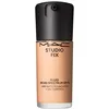 Image de Mac Studio Fix Fluido Spf 15 - Fond de Teint Doux-Mat, Effet Seconde Peau, Couvrance Naturale Jusqu'à 24 heures Nc55 (30 ml)