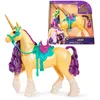 Image de Unicorn Academy - L'Ecole des Licornes - Licorne Leaf 28 Cm - Licorne Leaf Pour PoupÃ©e Ava - Jouets InspirÃ©s De La SÃ©rie L'Ecole des Licornes - Jouet Enfant 4 Ans et +