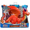 Image de PAW Patrol - Pat Patrouille - FIGURINE CROC + BRAISE LE DRAGON RESCUE KNIGHTS - Rejoins la Pat Patrouille Ã  Dos du Dragon Lance-Projectile avec Ses Ailes Fonctionnelles - Jouet Enfant 3 Ans +