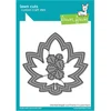 Image de Dies set Cadre feuille d'érable surpiqué 7 pcs