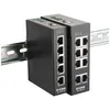 Image de D-Link DIS 100E-5W - Commutateur - non gÃ©rÃ© - 5 x 10/100 - Montage sur rail DIN, fixation murale - Tension CC
