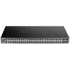 Image de D-Link DGS 1250-52X - Commutateur - L3 Lite - intelligent - 48 x 10/100/1000 + 4 x 10 Gigabit SFP+ - Montable sur rack