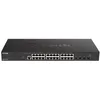 Image de D-Link DXS 1210-28T - Commutateur - intelligent - 24 x 10GBase-T + 4 x 25 Gigabits SFP28 - Montable sur rack