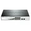 Image de D-Link DGS-1210-08P GÃ©rÃ© L2 Gigabit Ethernet (10/100/1000) Connexion Ethernet, supportant l'alimentation via ce port (PoE) Noir