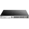 Image de D-Link DGS 3130-30PS - Commutateur - L3 Lite - GÃ©rÃ© - 24 x 10/100/1000 (PoE+) + 2 x 10 Gigabit Ethernet + 4 x 10 Gigabit SFP+ - de bureau, Montable sur rack - PoE+ (370 W)