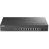 Image de D-Link DMS-1250-10SP - Commutateur - C2+ - intelligent - 8 x 10/100/1000/2.5G (PoE+) + 2 x 10 Gigabit SFP+ - de bureau - PoE+ (240 W)