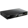 Image de D-Link DGS 1010MP - Commutateur - non gÃ©rÃ© - 8 x 10/100/1000 (PoE+) + 1 x 10/100/1000 (liaison montante) + 1 x 1000 Base-X SFP (liaison montante) - de bureau, Montable sur rack - PoE+ (125 W)