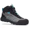 Image de Chaussure d'approche BLACK DIAMOND Mission Leather Mid WP (Steel Grey costal Blue) Femme
