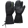 Image de Black Diamond - Moufles d'alpinisme imperméable et chaude en PrimaLoft® - Alpine 3-Finger Mitts Black/Carbon en Cuir - Taille L - Gris
