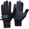Image de Black Diamond - Gants tactiles et déperlants - Hybrid Light Gloves Black Carbon en Softshell - Taille M - Noir