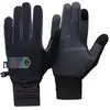 Image de Black Diamond - Gants tactiles et déperlants - Hybrid Light Gloves Black Carbon en Softshell - Taille XL - Noir