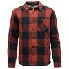 Image de Chemise BLACK DIAMOND M PROJECT LINED FLANNEL (Iron Red-Black) Homme