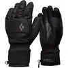 Image de Black Diamond - Gants de ski en PrimaLoft® et en GORE-TEX - Mission Gloves Black en Cuir - Taille S - Noir
