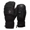 Image de Black Diamond - Moufles de ski en PrimaLoft® et en GORE-TEX - Mission MX Mitts Black en Cuir - Taille S - Noir