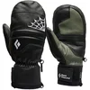 Image de Black Diamond - Moufles de ski en cuir et isolation PrimaLoft® - Max Palm Spark Mitts Black Tundra en Cuir - Taille S - Noir