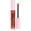 Image de NYX Rouge à lèvres liquide Lingerie XXL Professional Makeup au fini mat couleur 06 - Peach flirt 4 ml