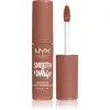 Image de NYX Rouge à lèvres effet velours mat Smooth Whip Professional Makeup, effet lissant, couleur 01 Pancake Stacks, 4 ml