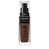 Image de Nyx Professional Makeup Can't Stop Won't Stop Fond De Teint Haute Couvrance Teinte Deep Espresso 30 Ml